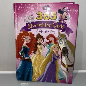 DISNEY 365 Stories for Girls Book - LIKE NEW